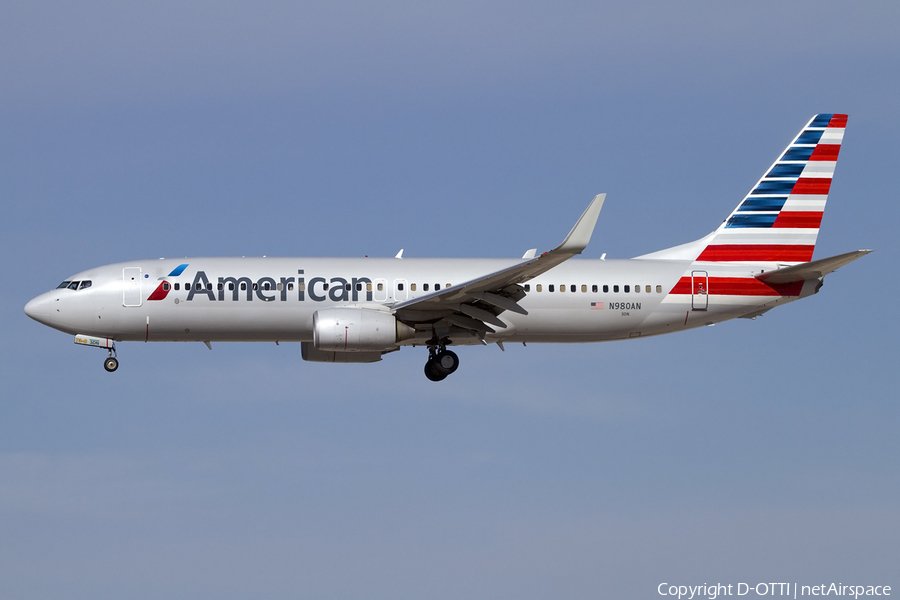 American Airlines Boeing 737-823 (N980AN) | Photo 425704