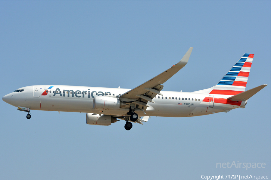 American Airlines Boeing 737-823 (N980AN) | Photo 47194
