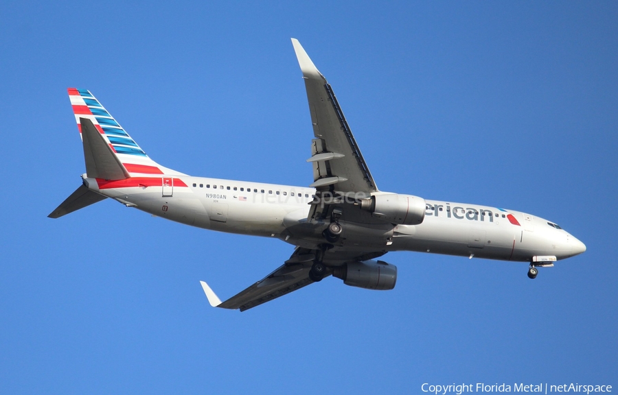 American Airlines Boeing 737-823 (N980AN) | Photo 324993