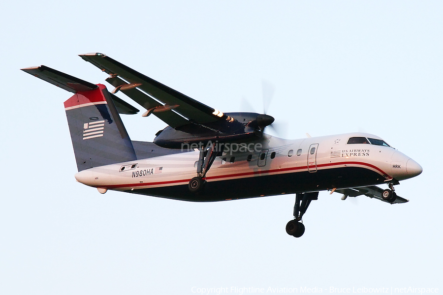 US Airways Express (Piedmont Airlines) de Havilland Canada DHC-8-102 (N980HA) | Photo 92027