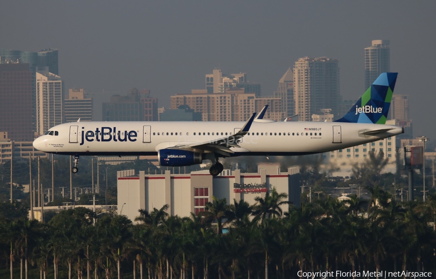 JetBlue Airways Airbus A321-231 (N980JT) | Photo 324998