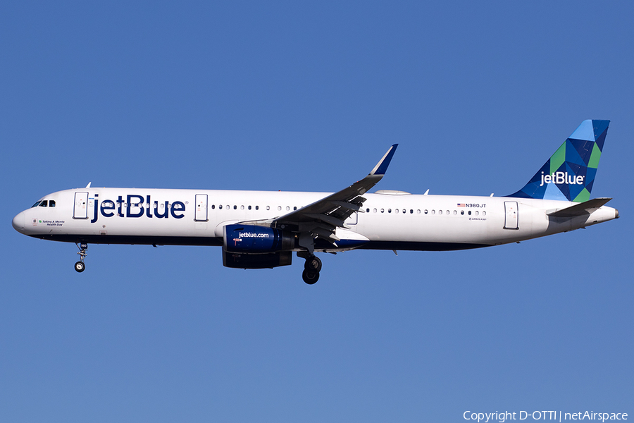 JetBlue Airways Airbus A321-231 (N980JT) | Photo 540671