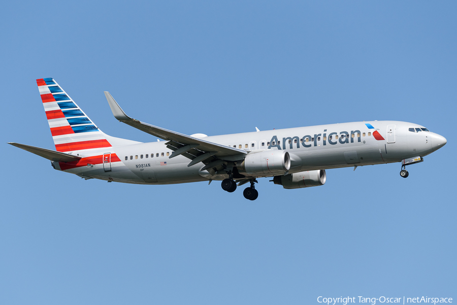 American Airlines Boeing 737-823 (N981AN) | Photo 475660