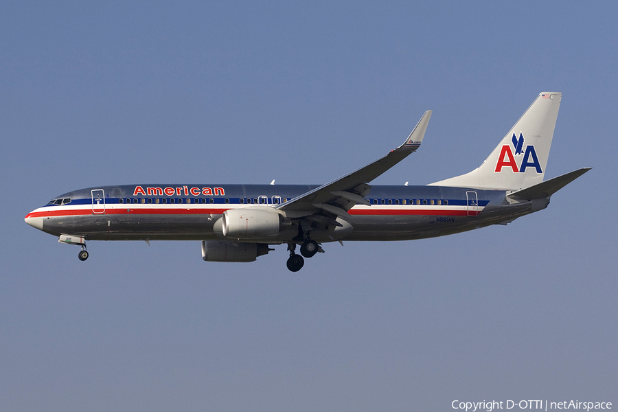 American Airlines Boeing 737-823 (N981AN) | Photo 279528