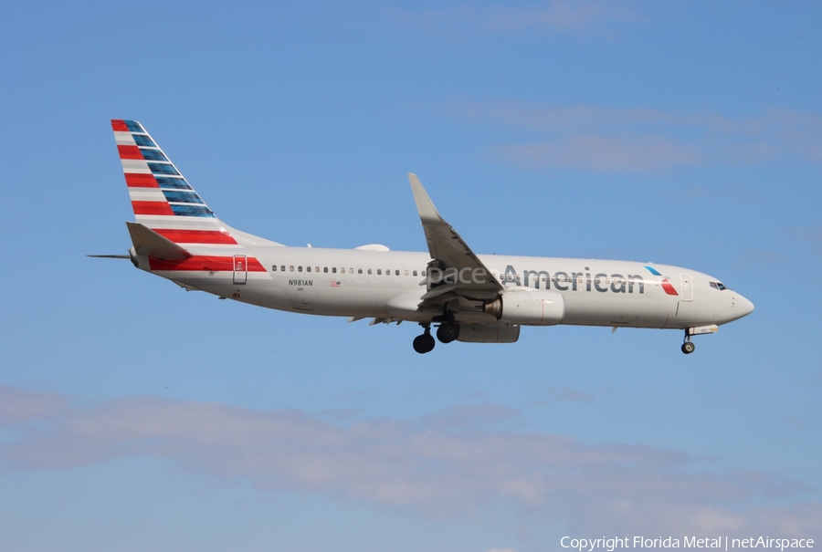 American Airlines Boeing 737-823 (N981AN) | Photo 675683