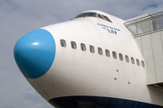 Jumbo Hostel Boeing 747-212B (N981JM) at  Stockholm - Arlanda, Sweden