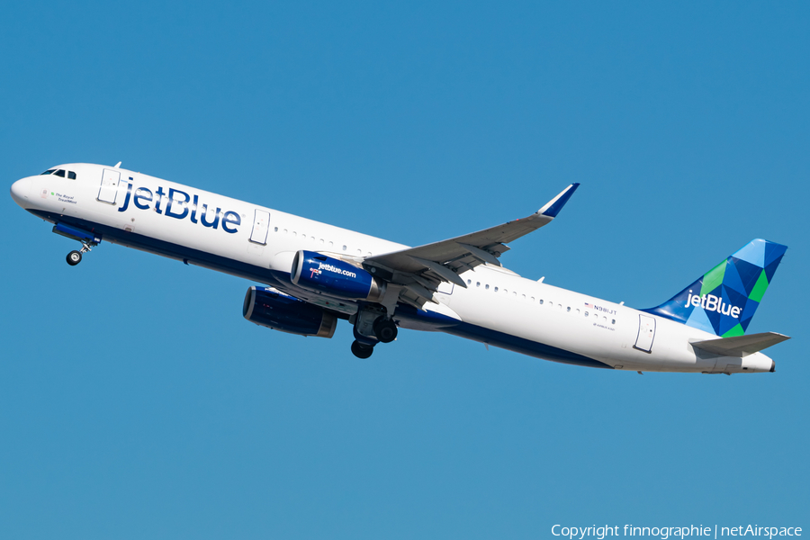 JetBlue Airways Airbus A321-231 (N981JT) | Photo 598057