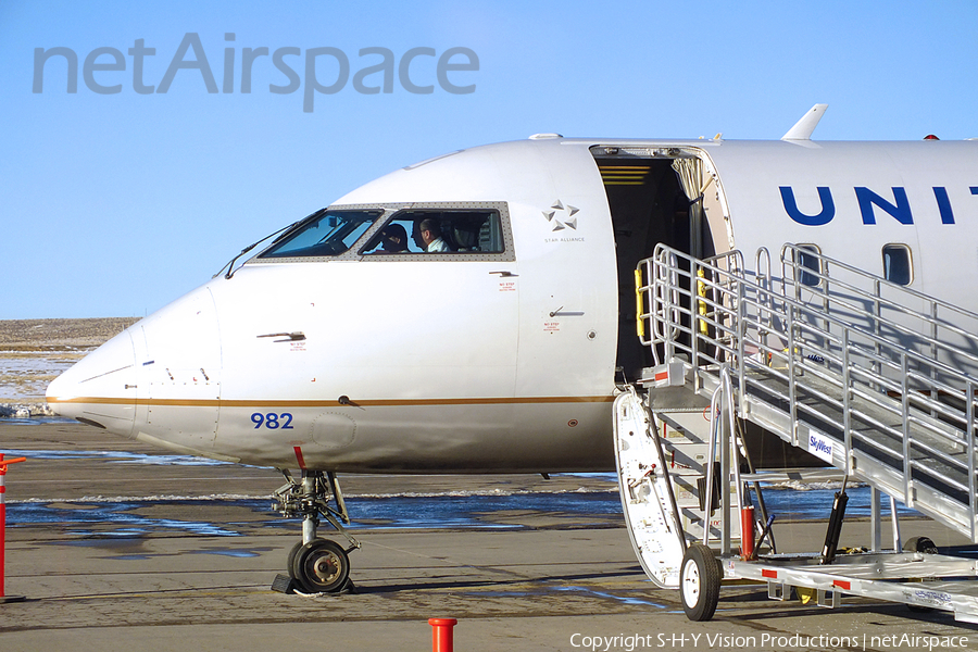 United Express (SkyWest Airlines) Bombardier CRJ-200LR (N982SW) | Photo 69695