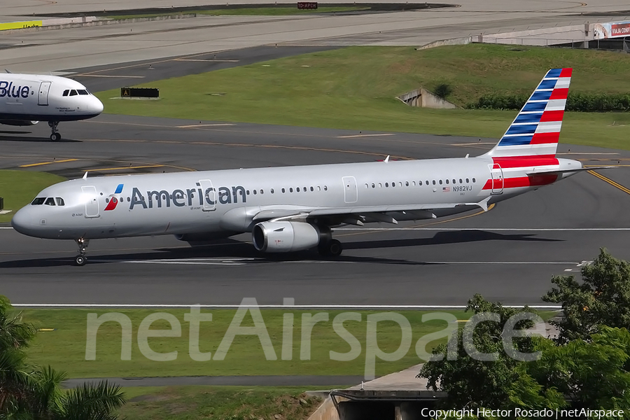 American Airlines Airbus A321-231 (N982VJ) | Photo 130473