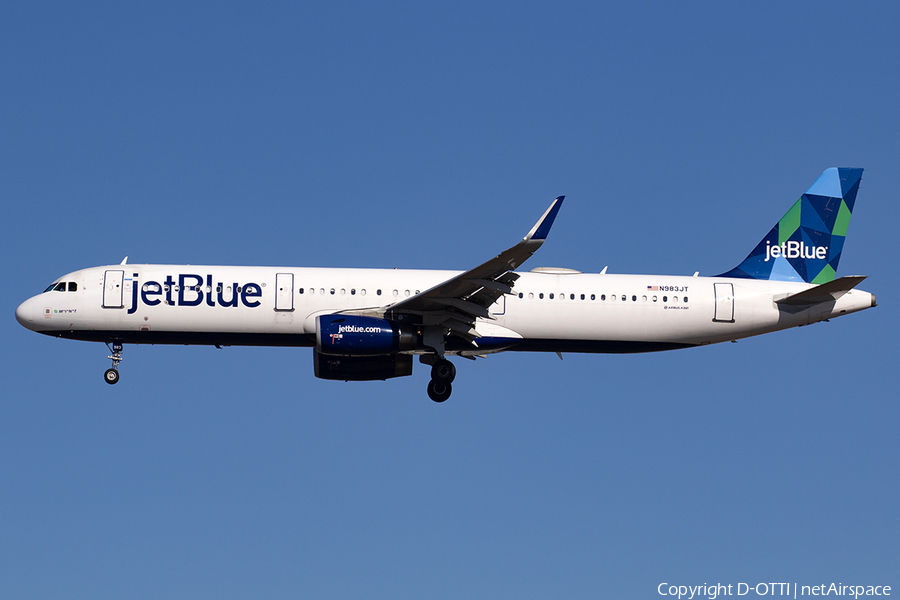JetBlue Airways Airbus A321-231 (N983JT) | Photo 538639