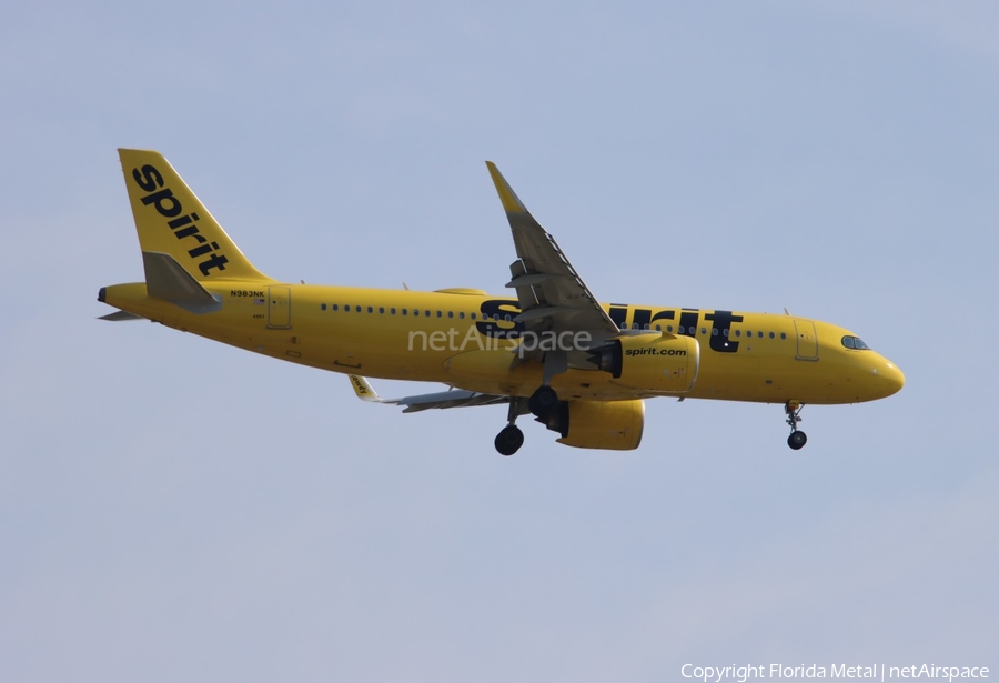 Spirit Airlines Airbus A320-271N (N983NK) | Photo 675695