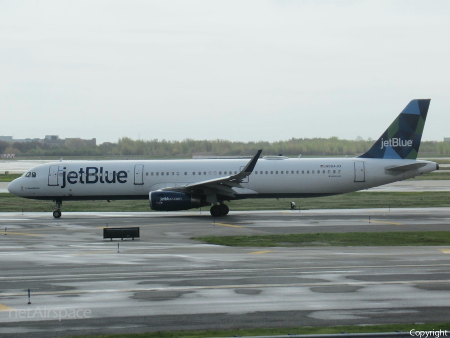 JetBlue Airways Airbus A321-231 (N984JB) | Photo 625059