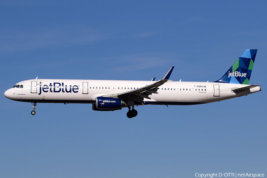 JetBlue Airways Airbus A321-231 (N984JB) | Photo 555992