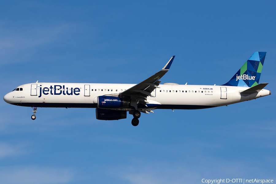 JetBlue Airways Airbus A321-231 (N984JB) | Photo 566092