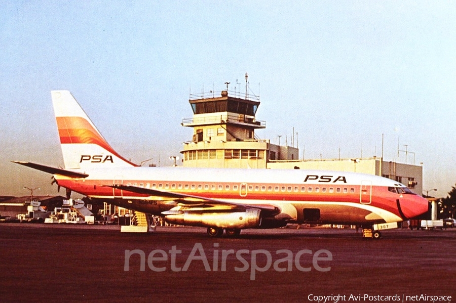 PSA - Pacific Southwest Airlines Boeing 737-214 (N984PS) | Photo 69217