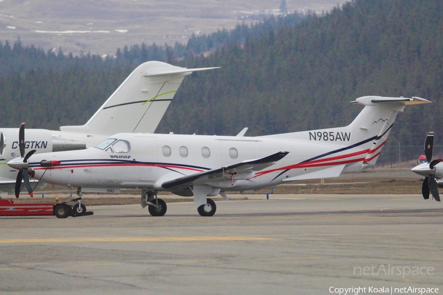 (Private) Pilatus PC-12/47E (N985AW) | Photo 553094