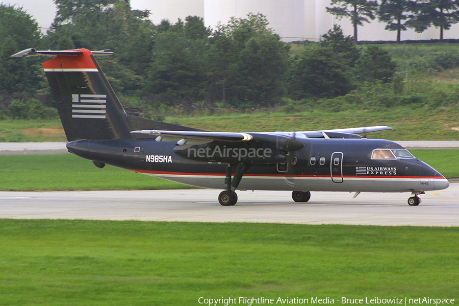 US Airways Express (Piedmont Airlines) de Havilland Canada DHC-8-202Q (N985HA) | Photo 92046