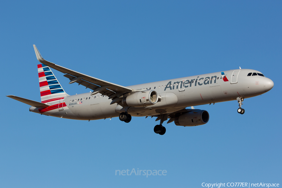 American Airlines Airbus A321-231 (N986AN) | Photo 223666