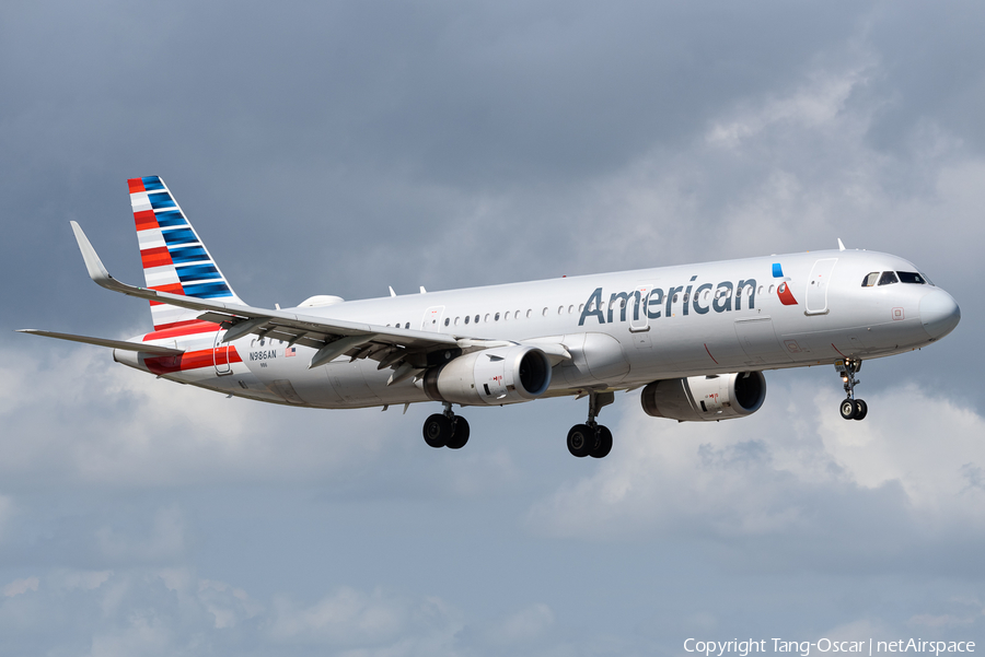 American Airlines Airbus A321-231 (N986AN) | Photo 453079
