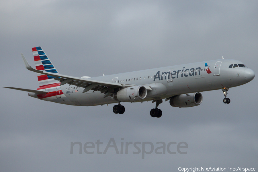 American Airlines Airbus A321-231 (N986AN) | Photo 601943