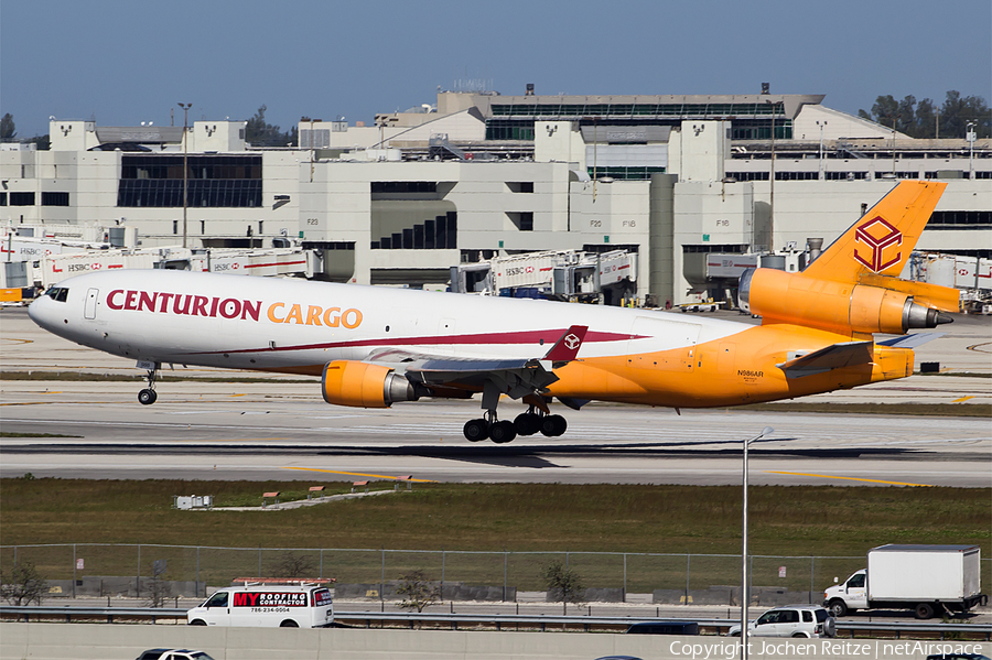Centurion Air Cargo McDonnell Douglas MD-11CF (N986AR) | Photo 41423