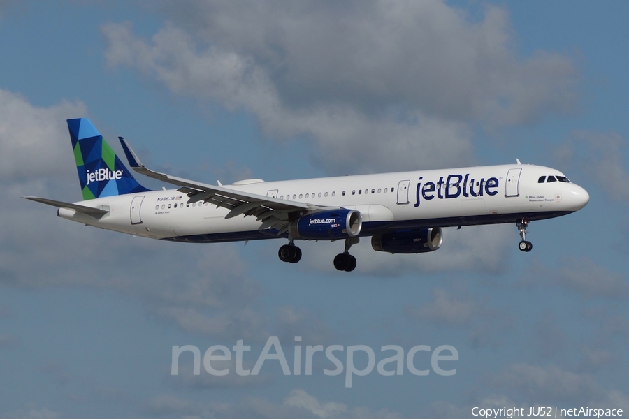 JetBlue Airways Airbus A321-231 (N986JB) | Photo 290634