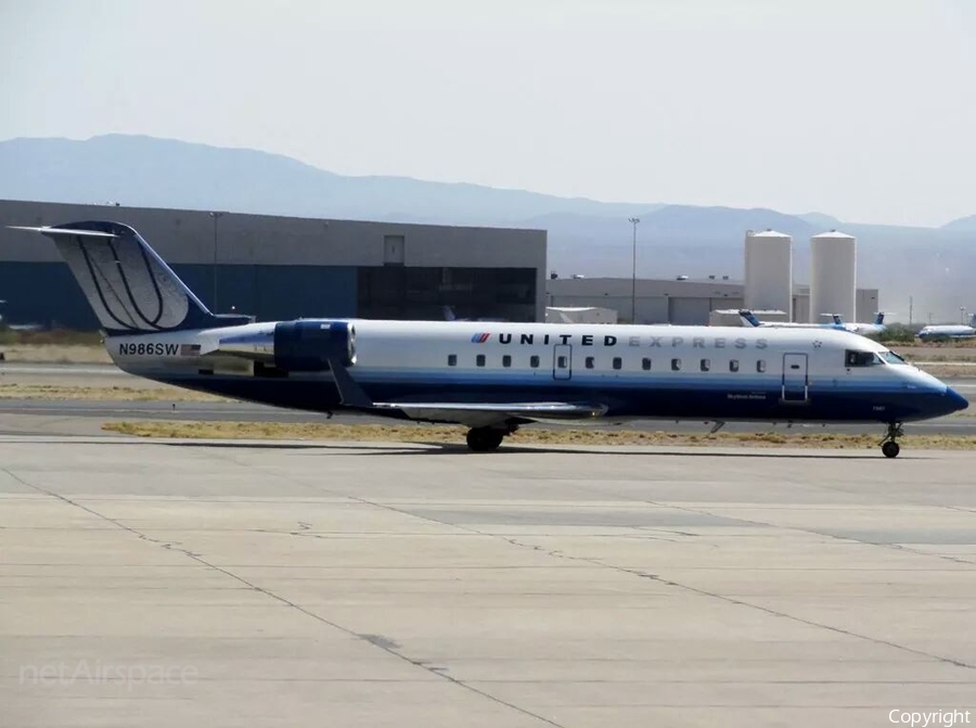 United Express (SkyWest Airlines) Bombardier CRJ-200LR (N986SW) | Photo 60368