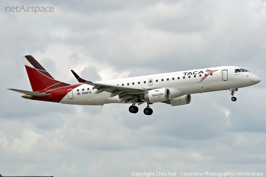 TACA International Airlines Embraer ERJ-190AR (ERJ-190-100IGW) (N986TA) | Photo 4843