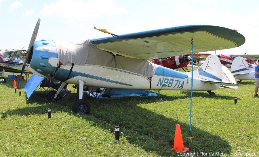 (Private) Cessna 195A (N9871A) | Photo 310577