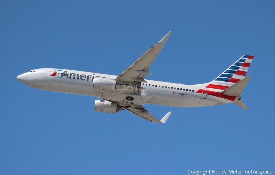American Airlines Boeing 737-823 (N987AN) | Photo 325124