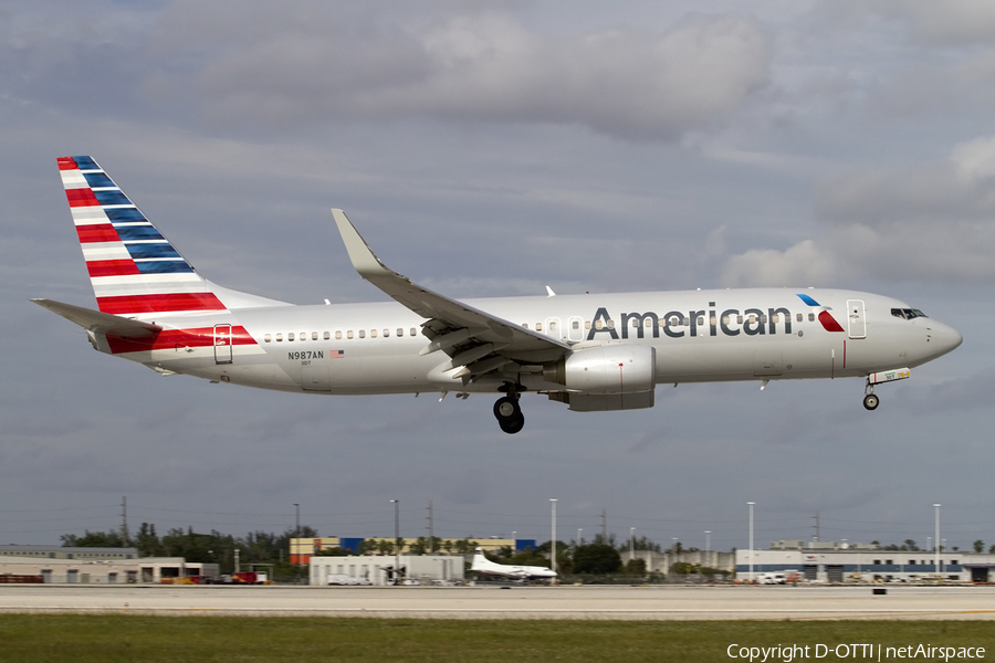 American Airlines Boeing 737-823 (N987AN) | Photo 421935