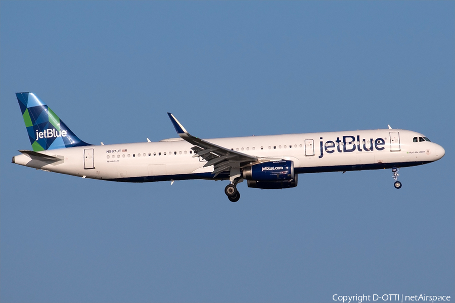 JetBlue Airways Airbus A321-231 (N987JT) | Photo 357498