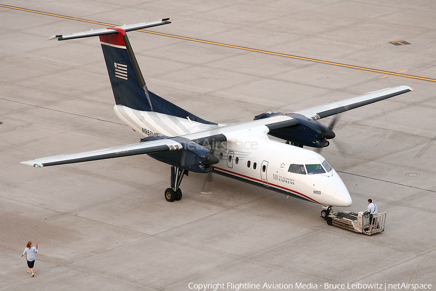 US Airways Express (Mesa Airlines) de Havilland Canada DHC-8-202 (N988HA) | Photo 92033
