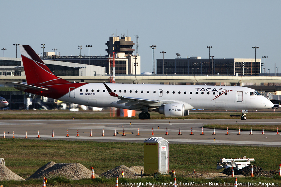 TACA International Airlines Embraer ERJ-190AR (ERJ-190-100IGW) (N988TA) | Photo 87826