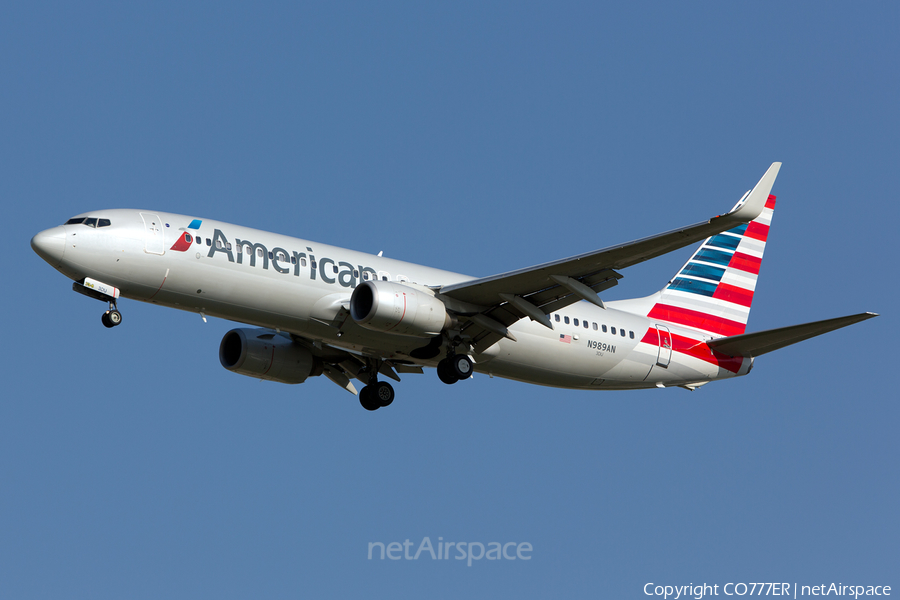 American Airlines Boeing 737-823 (N989AN) | Photo 117903