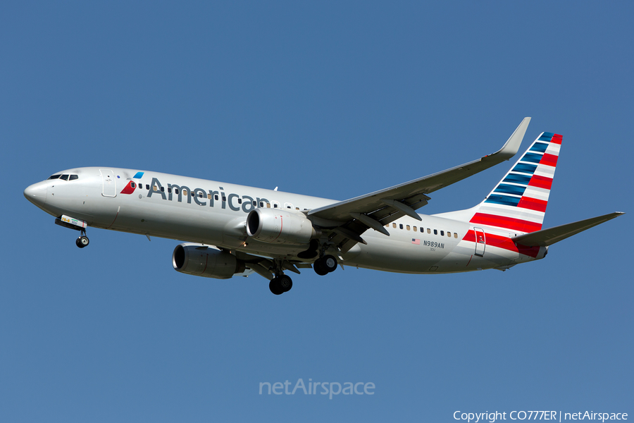 American Airlines Boeing 737-823 (N989AN) | Photo 75115
