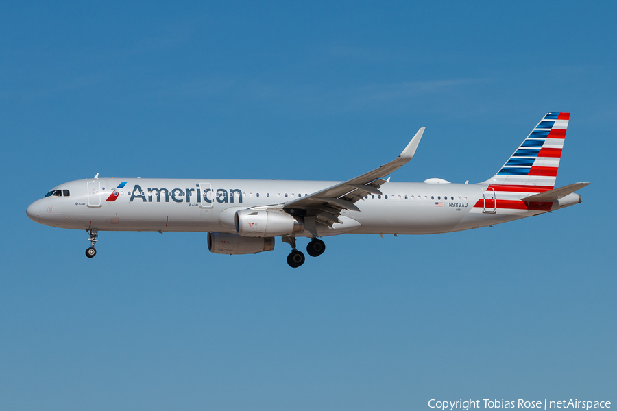 American Airlines Airbus A321-231 (N989AU) | Photo 296016