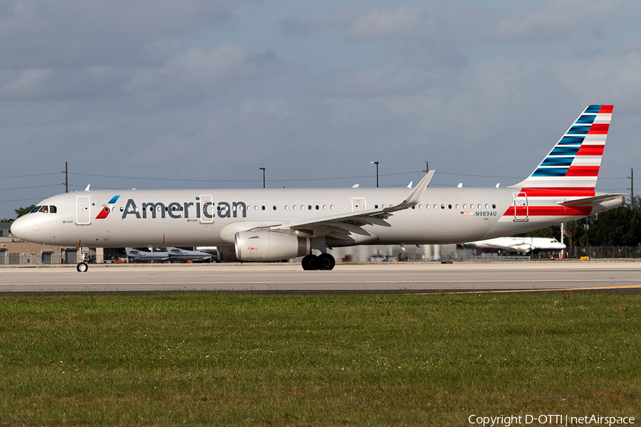 American Airlines Airbus A321-231 (N989AU) | Photo 138765
