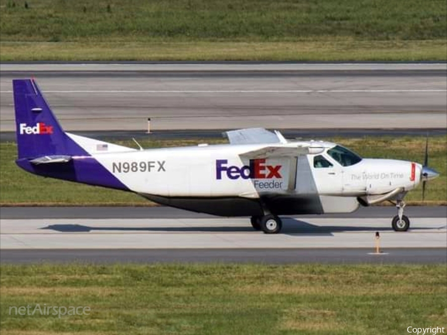 FedEx Feeder (Wiggins Airways) Cessna 208B Super Cargomaster (N989FX) | Photo 410647