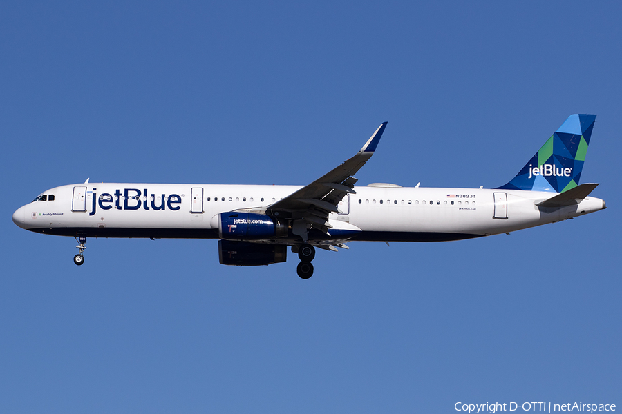 JetBlue Airways Airbus A321-231 (N989JT) | Photo 539754