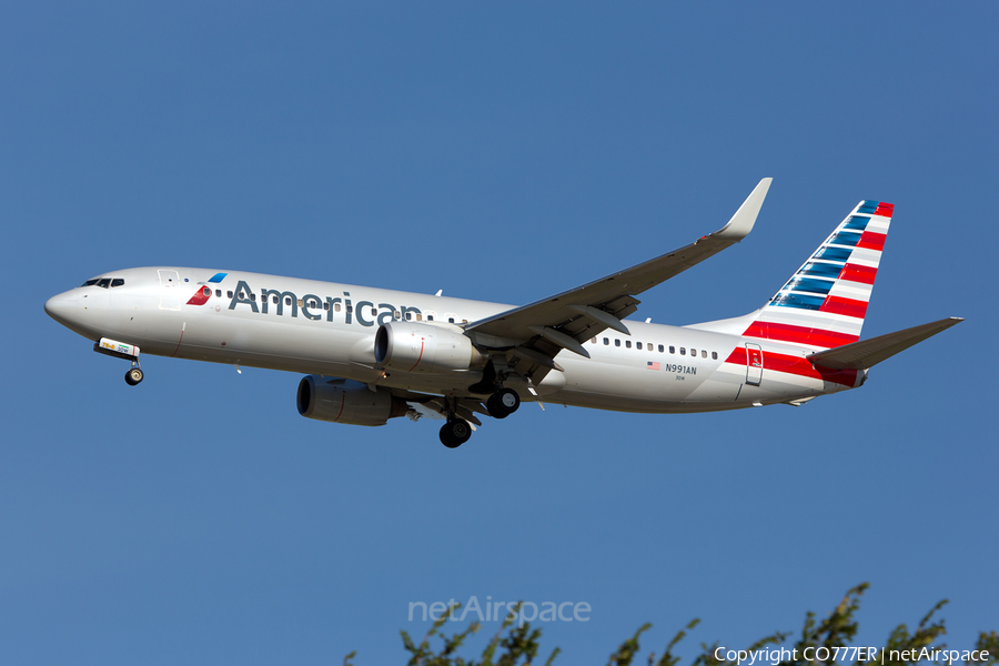 American Airlines Boeing 737-823 (N991AN) | Photo 29986