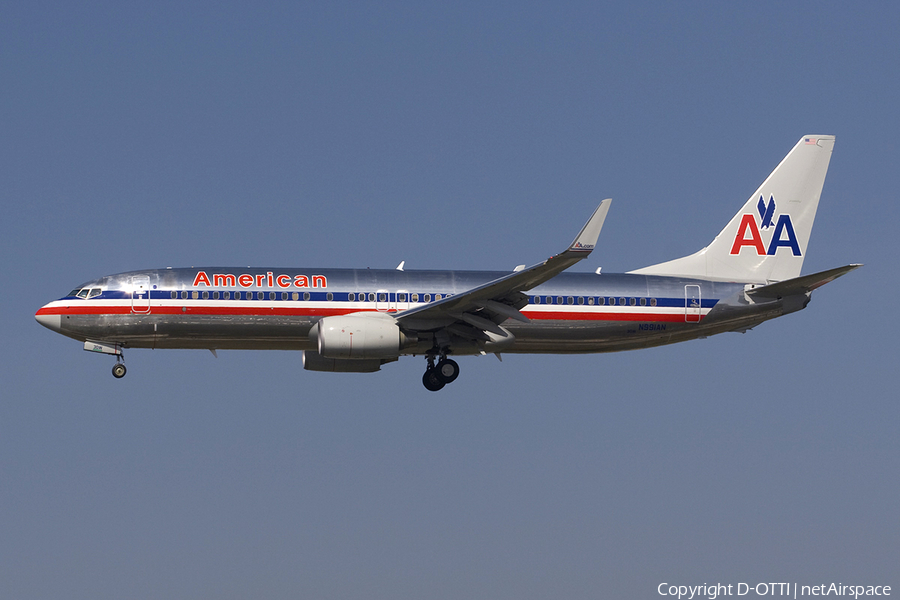 American Airlines Boeing 737-823 (N991AN) | Photo 279469