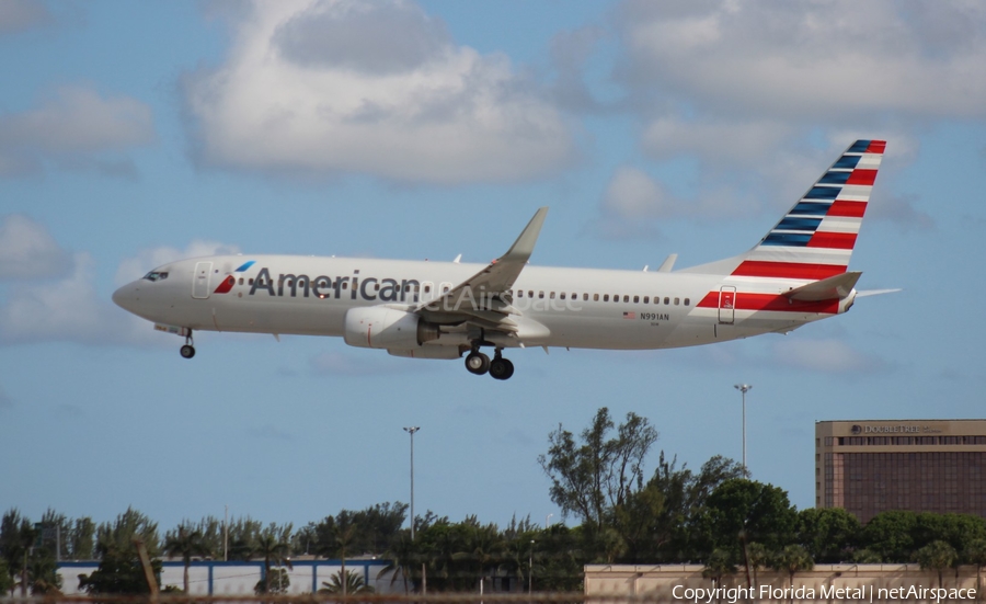American Airlines Boeing 737-823 (N991AN) | Photo 325444