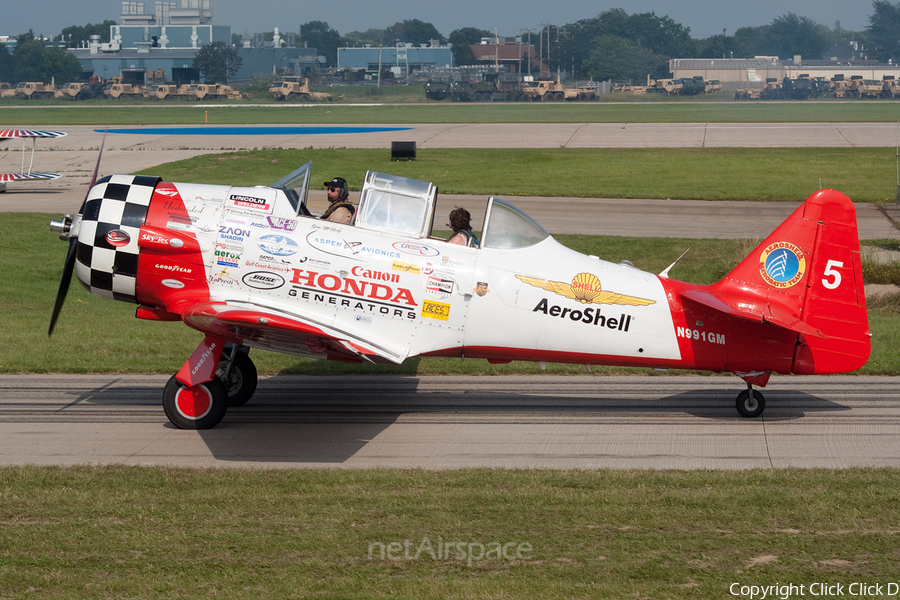 Aeroshell Aerobatic Team North American AT-6C Texan (N991GM) | Photo 9976