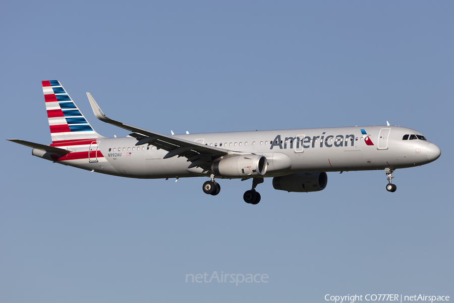 American Airlines Airbus A321-231 (N992AU) | Photo 395857