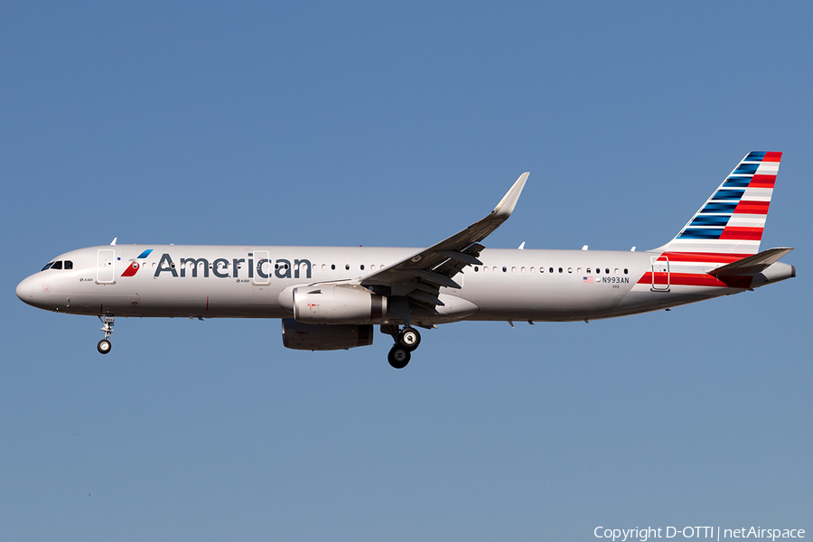 American Airlines Airbus A321-211 (N993AN) | Photo 145124