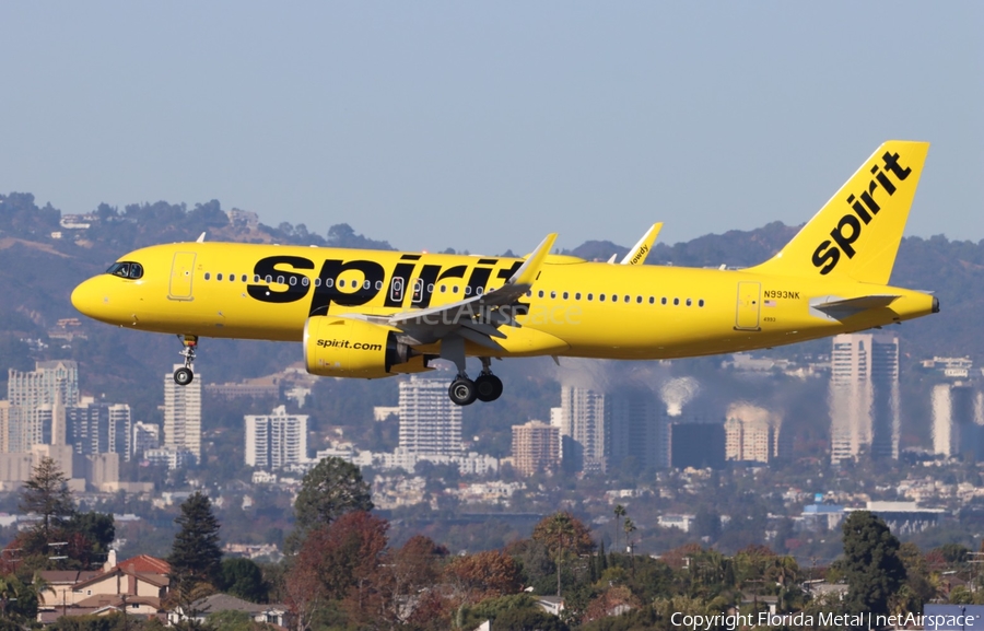 Spirit Airlines Airbus A320-271N (N993NK) | Photo 675734