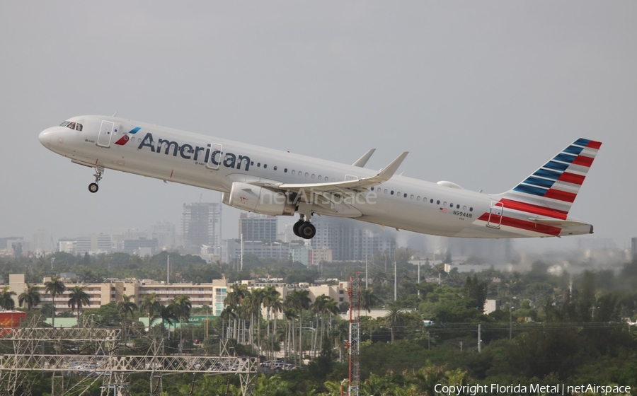 American Airlines Airbus A321-231 (N994AN) | Photo 351638