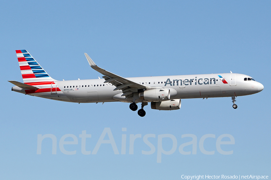 American Airlines Airbus A321-231 (N996AN) | Photo 199596