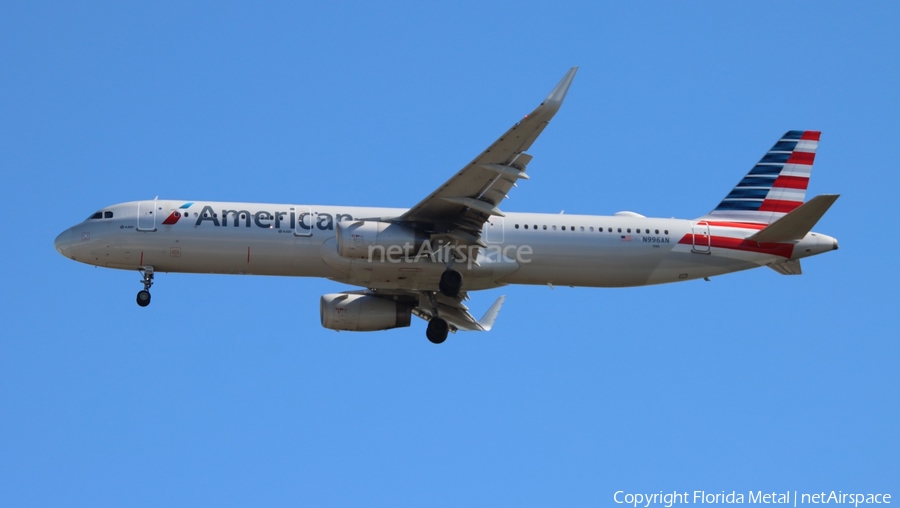 American Airlines Airbus A321-231 (N996AN) | Photo 675743